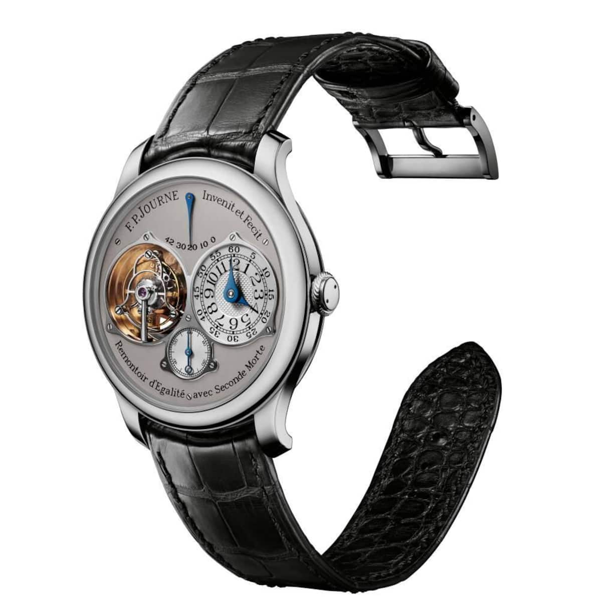 Die Tourbillon Souverain à Seconde Morte von F.P. Journe.