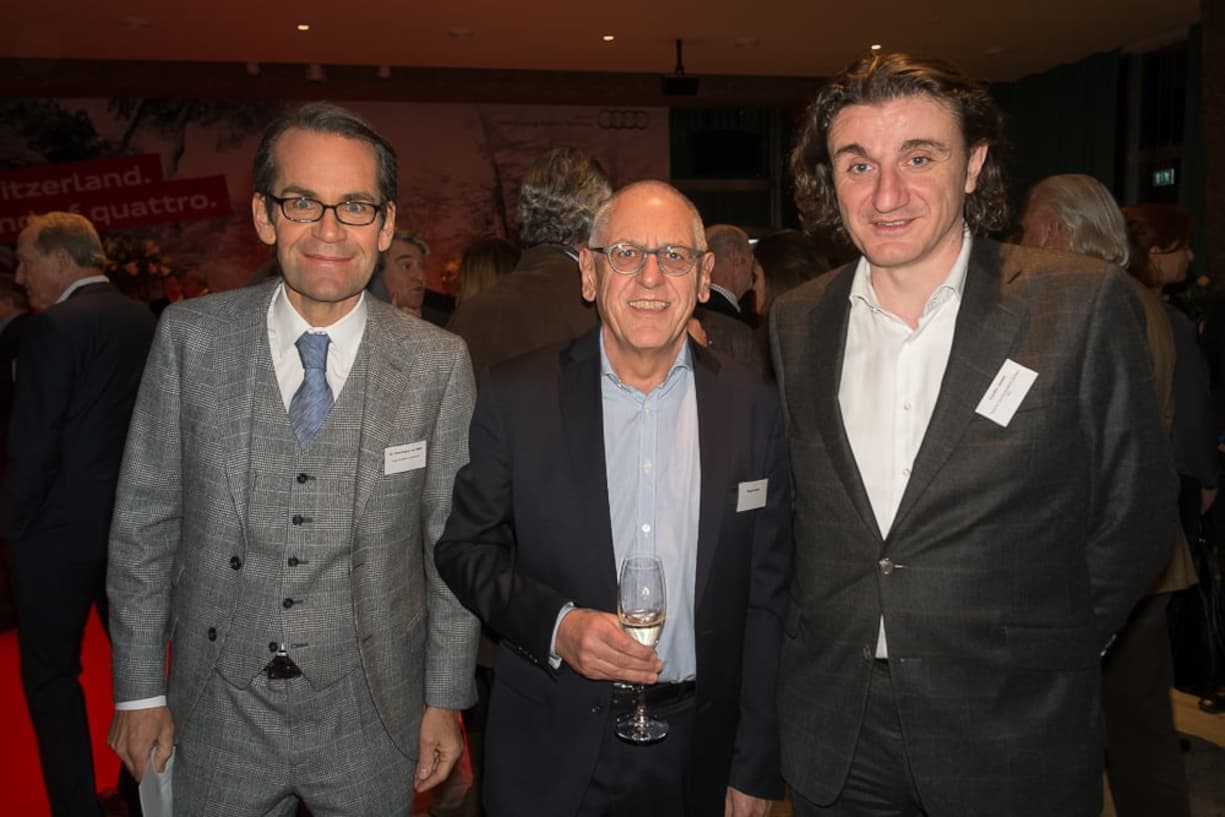 Dominique von Matt, Jung von Matt / Limmat AG; Roland Sutter, Roth Observatory International GmbH; Curdin Janett, Publicis Communications Schweiz AG