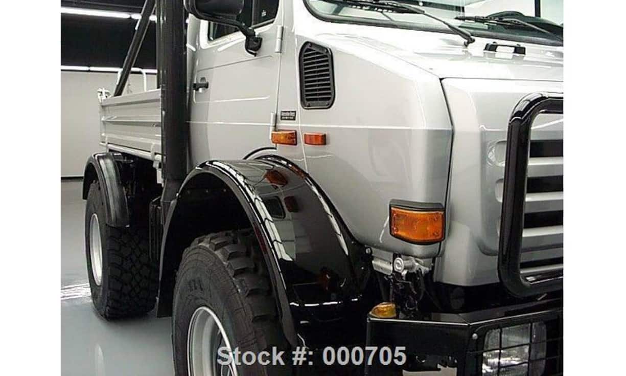 Motor: 6,4 Liter Diesel.