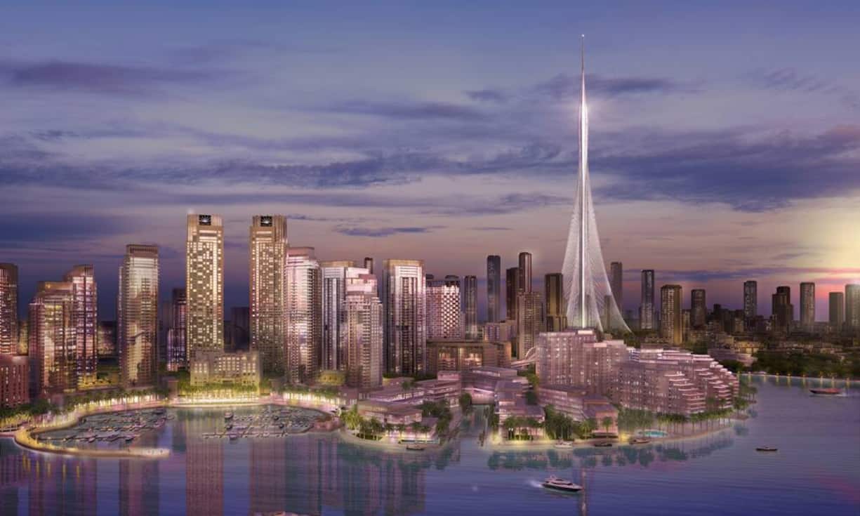 Das neue Wahrzeichen des Emirats soll den Stadtteil Dubai Creek Harbour zur begehrten Destination machen, für Einheimische aber auch für Touristen.