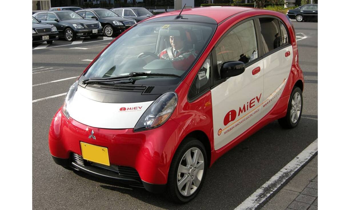 In der Elektro-PW Sparte ist der Misubishi «iMieV» heuer auf Platz 5 mit 110 verkauften Wagen. (letztes Jahr auf Platz 3 mit 83 verkauften Modellen) Bild: atsukari715/wikimedia/CC