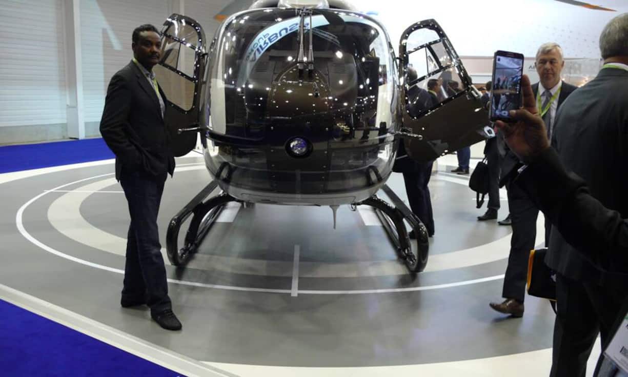 Auch Fachbesucher können Aviatik-Fans sein.