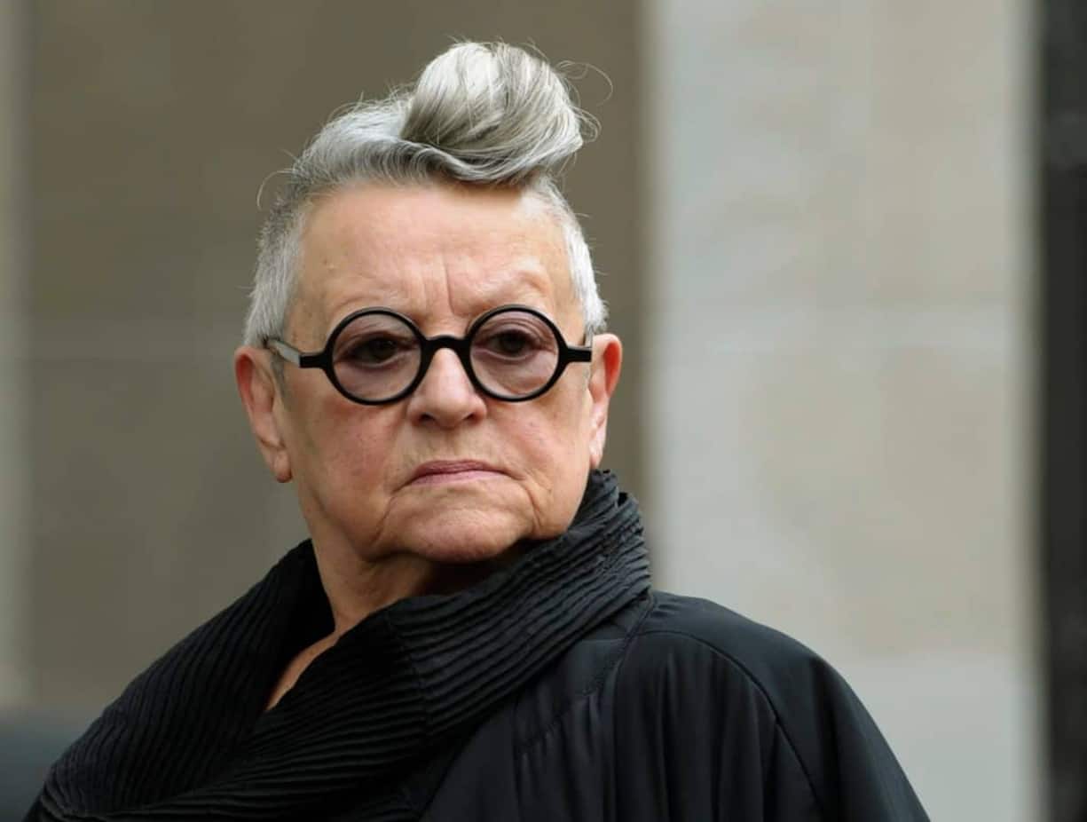 ... und Modeschöpferin Christa de Carouge.