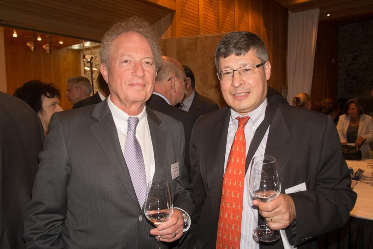 Roy C. Hitchman, Managing Director, Roy C. Hitchman AG Executive Search Consultants; Philippe Monnier, Executive Director, Greater Geneva Berne Area