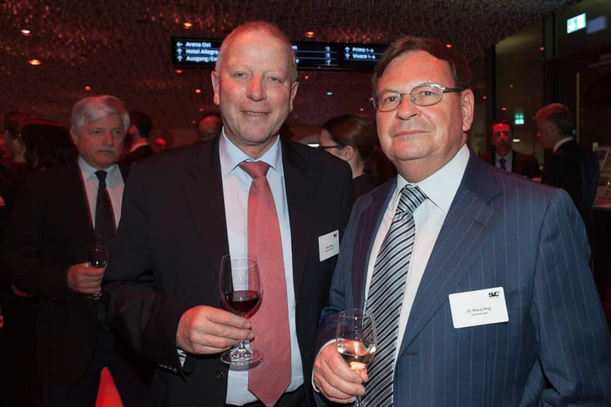 Kurt Grüter, Direktor Eidgenössische Finanzkontrolle; Klaus Hug, VR Westiform