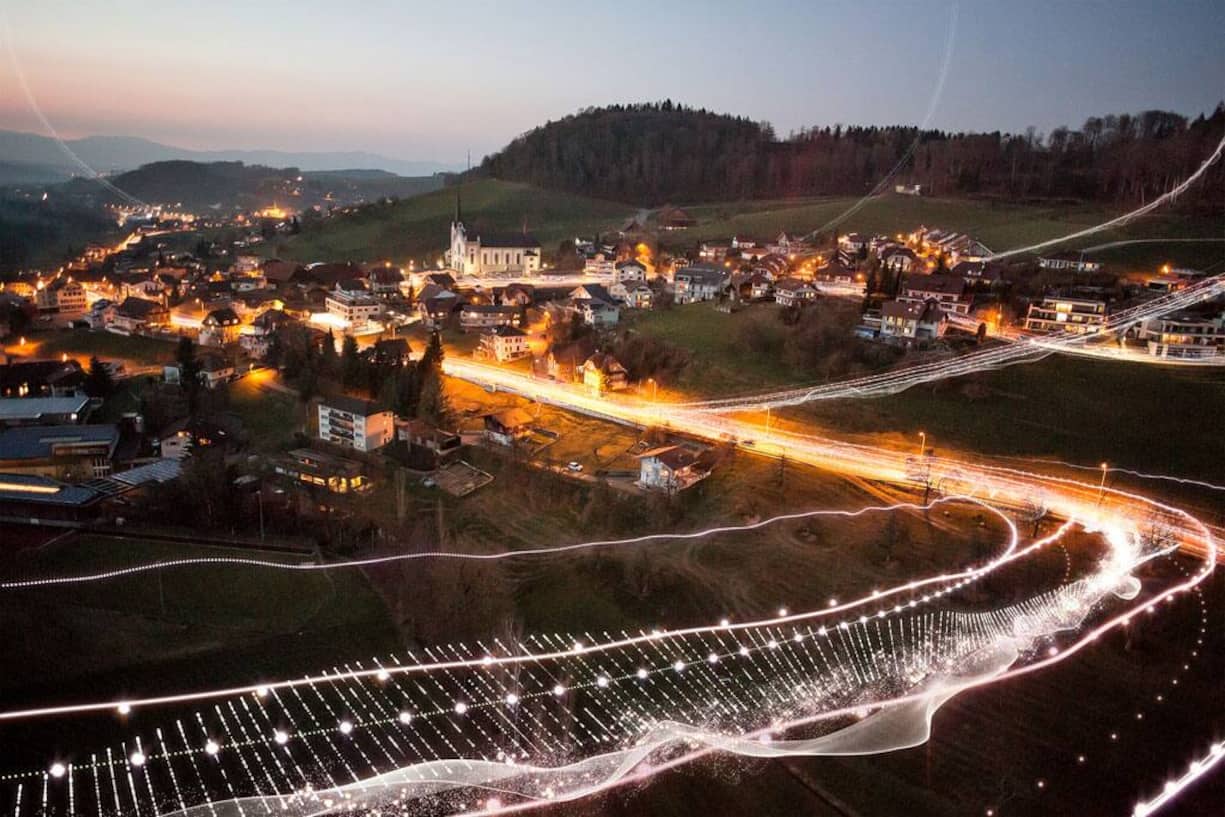 Leitungen der Swisscom