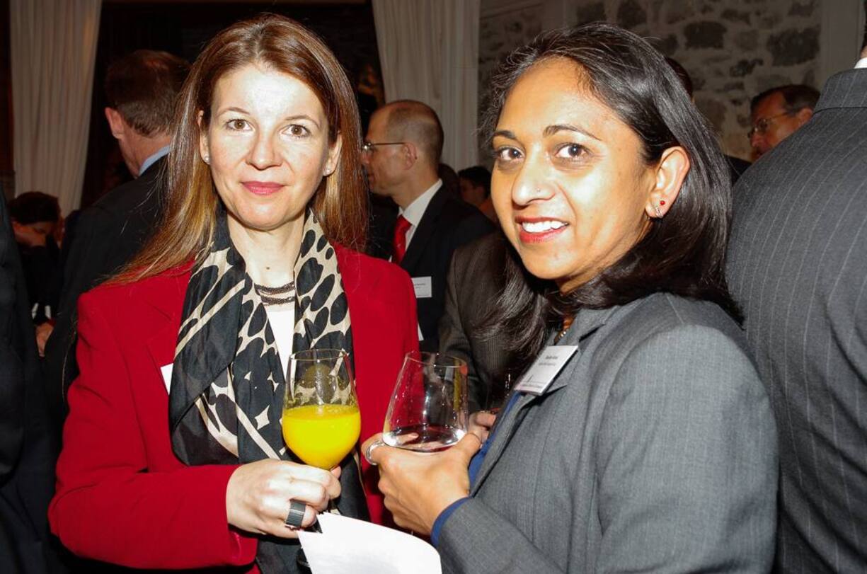 Caroline Cerar, Managing Director, Perveno GmbH; Rashila Kerai, Biodiversity Programme Manager, Holcim Group Support Ltd.