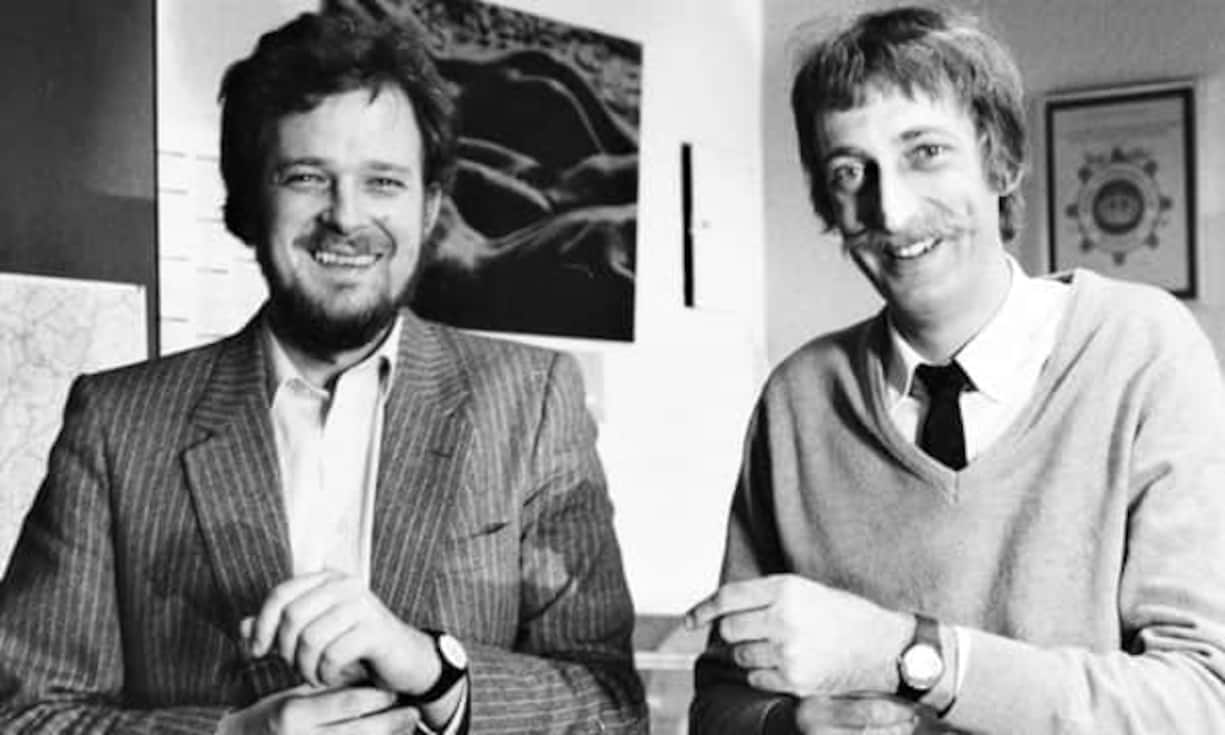 Die Swatch-Ingenieure Elmar Mock und Jacques Muller.