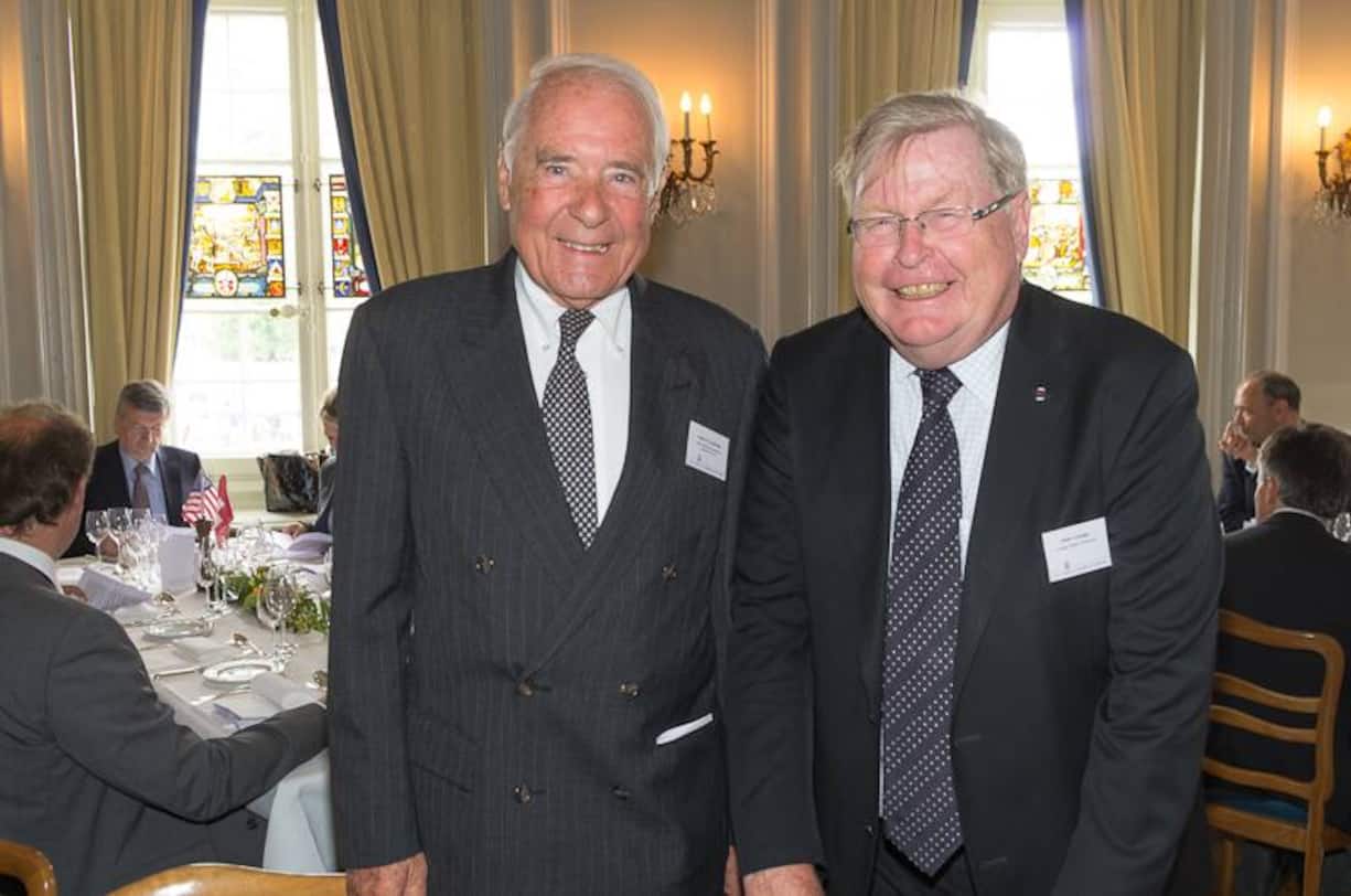 Egon P.S. Zehnder; Peter Lorange, CEO Lorange institute of Business