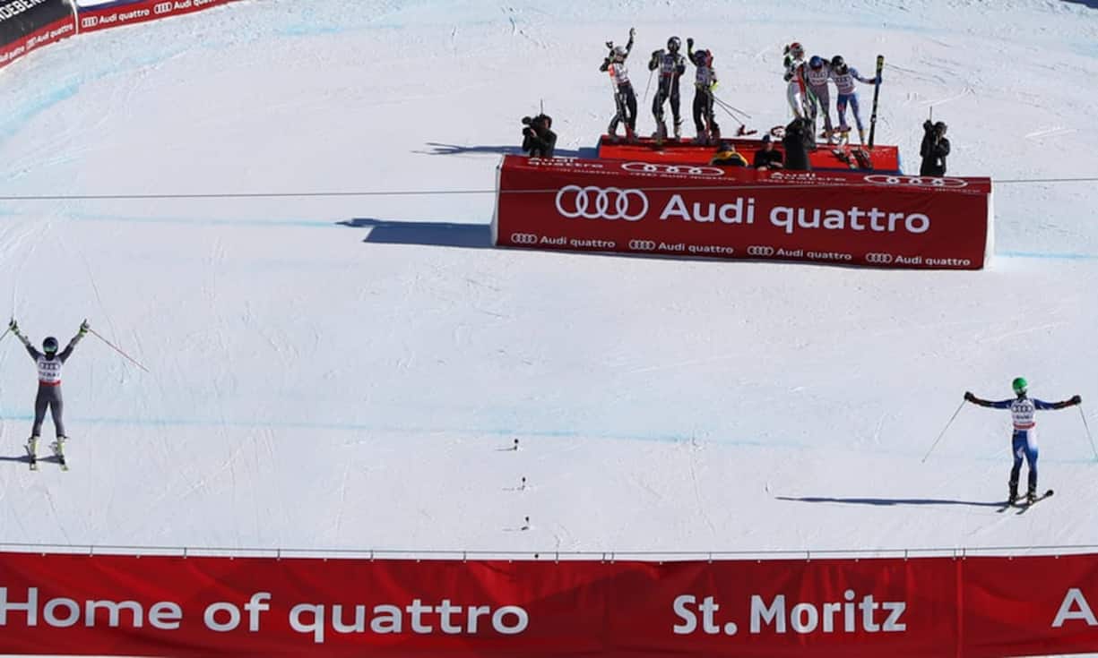 Der Weltmeistertitel geht an die Franzosen. Hier jubelt Mathieu Faivre (l.) während Adam Zampa resigniert die Arme verwirft.