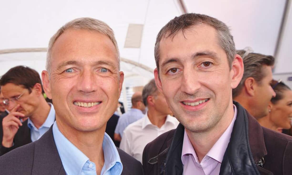 Axel P. Lehmann, Group COO, UBS AG;
Markus Bucheli, CFO, Nüssli Gruppe