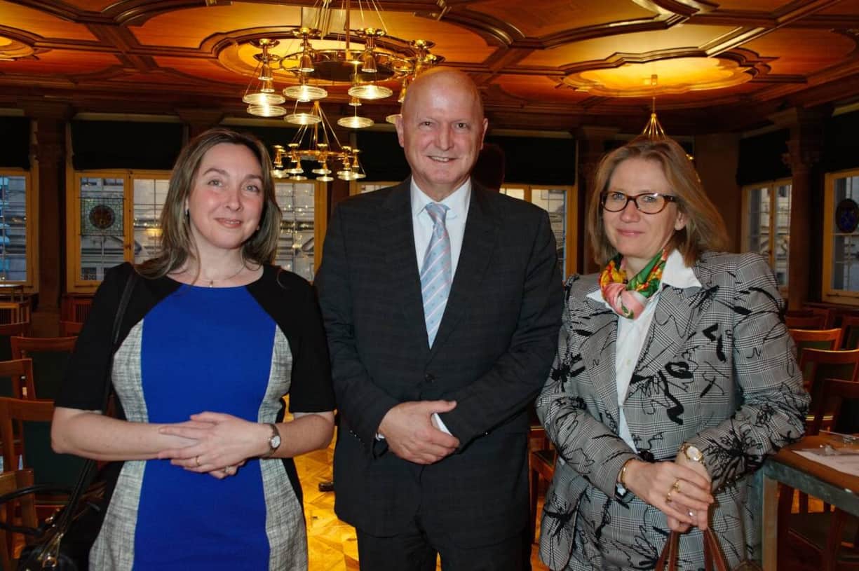 Maria Ruiz; Martin Kaufmann, OTP AG; Barbara Kasper, Marcuard Family Office.