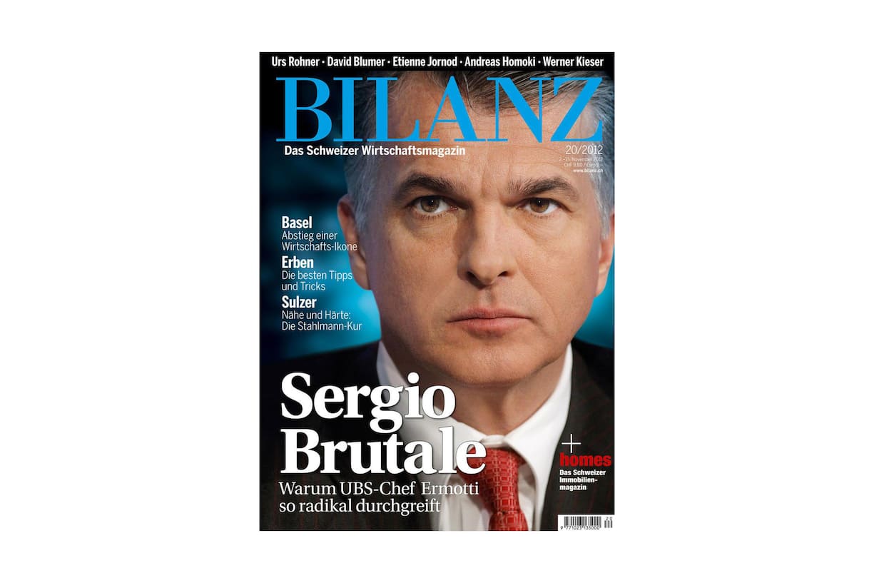 Sergio Ermotti Bilanz Cover