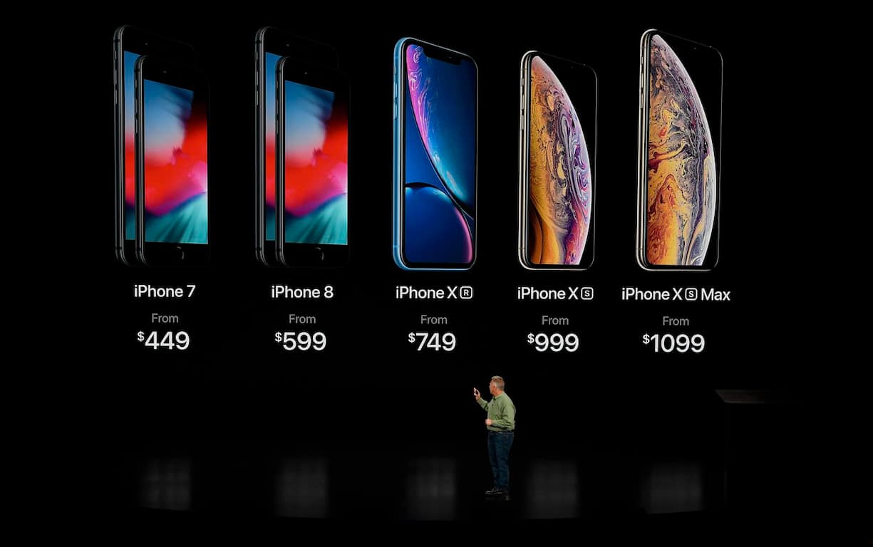 Iphone Modelle Xs, Xs Max und Xr