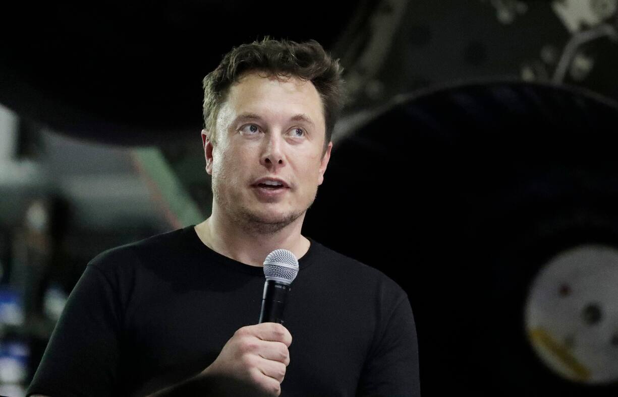 FILE- In this Sept. 17, 2018, file photo SpaceX founder and chief executive Elon Musk speaks after announcing Japanese billionaire Yusaku Maezawa as the first private passenger on a trip around the moon in Hawthorne, Calif. U.S. securities regulators have filed a complaint against Musk alleging that he made false and misleading statements about plans to take the company private in August. (AP Photo/Chris Carlson, File)