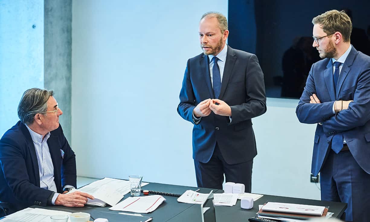 Alex Tobler (links) und Marcel Rickli von der BEKB