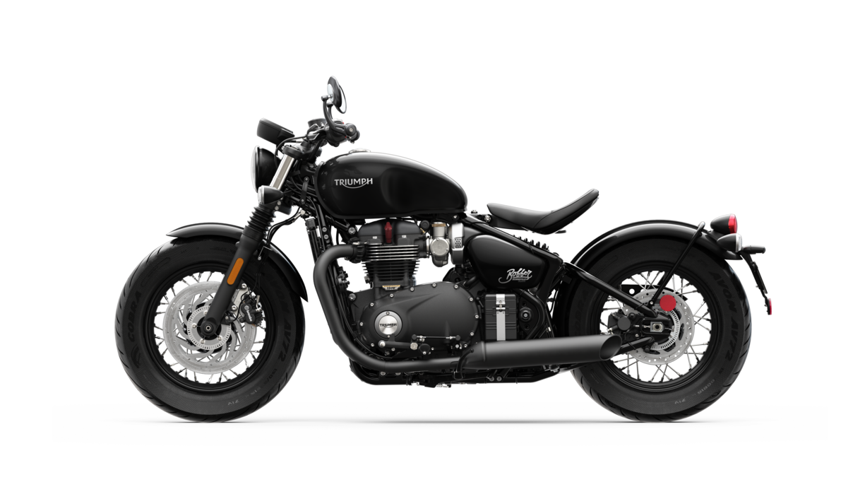 Triumph Bonneville Black Bobber
