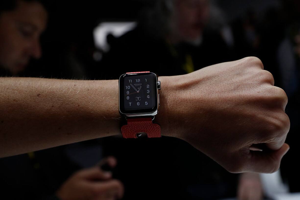 Apple Watch mit Hermés-Armband