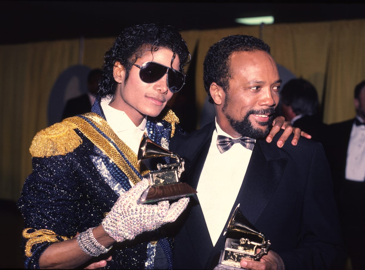 Michael Jackson und Quincy Jones 1994