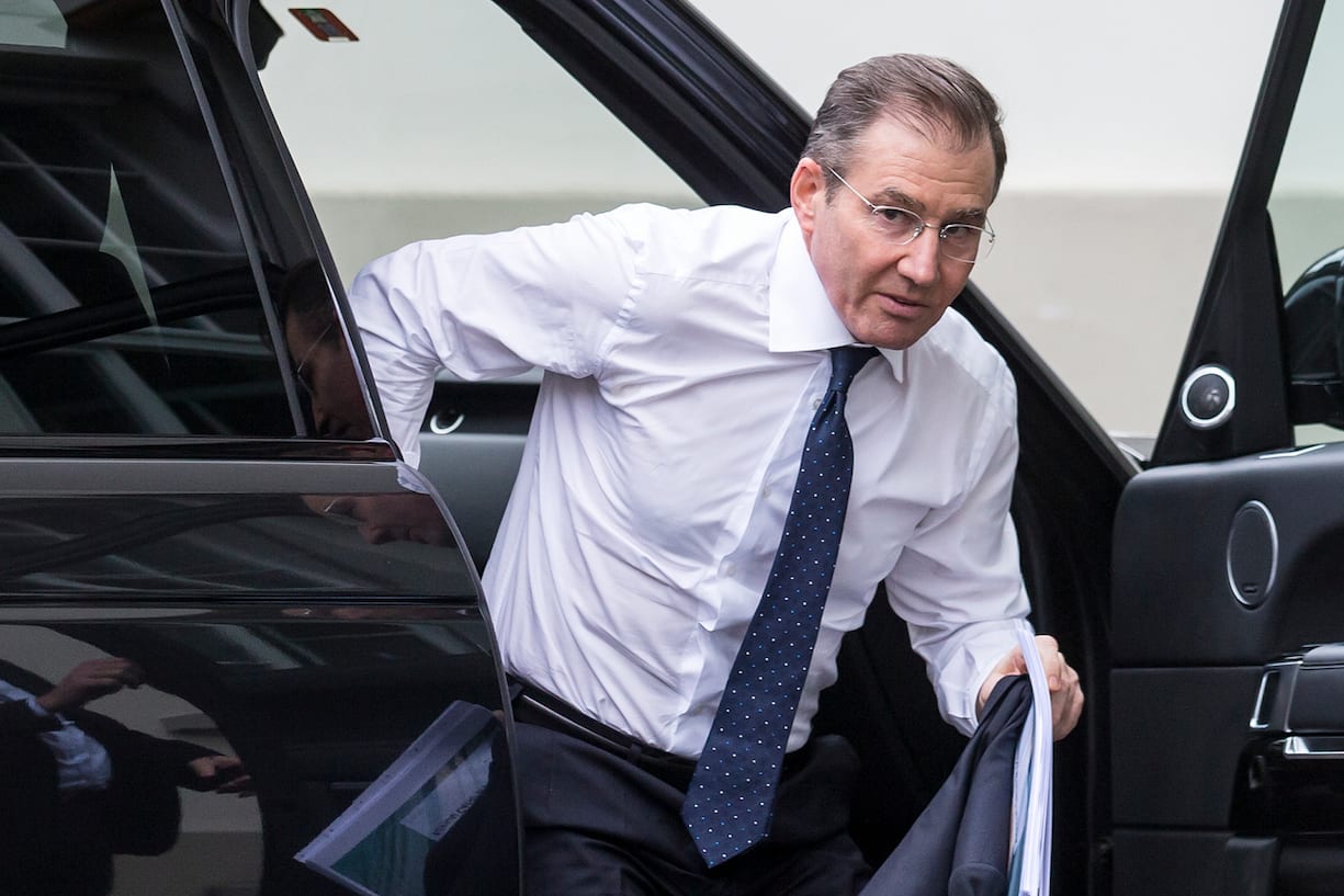 Ivan Glasenberg auf dem Weg zur Generalversammlung 2018