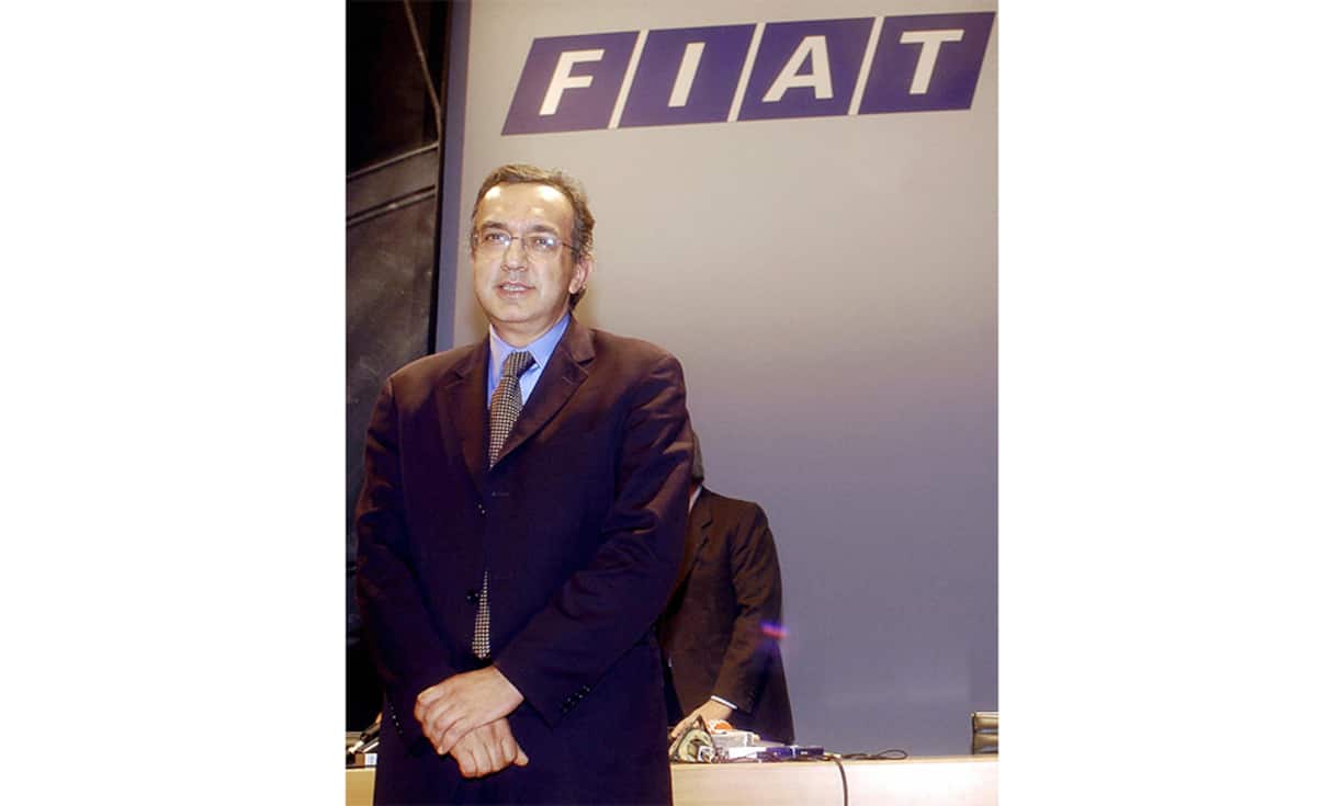 Sergio Marchionne 2004: Amtsantritt bei Fiat 