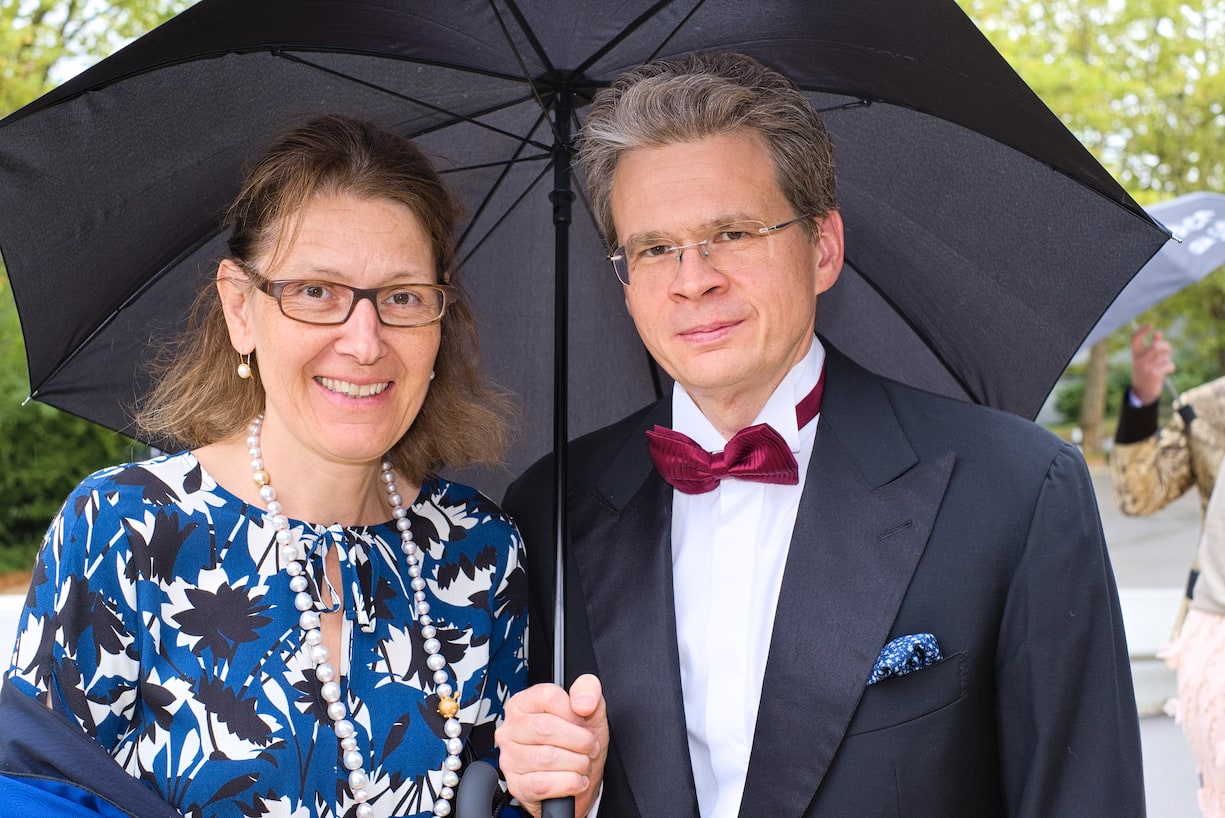 Vera Kupper Staub; Zeno Staub, CEO, Bank Vontobel