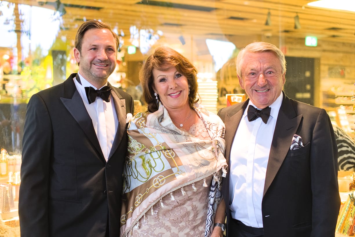 Derek Tanner; Renate Tanner; Ernst Tanner, VRP & CEO, Lindt & Sprüngli