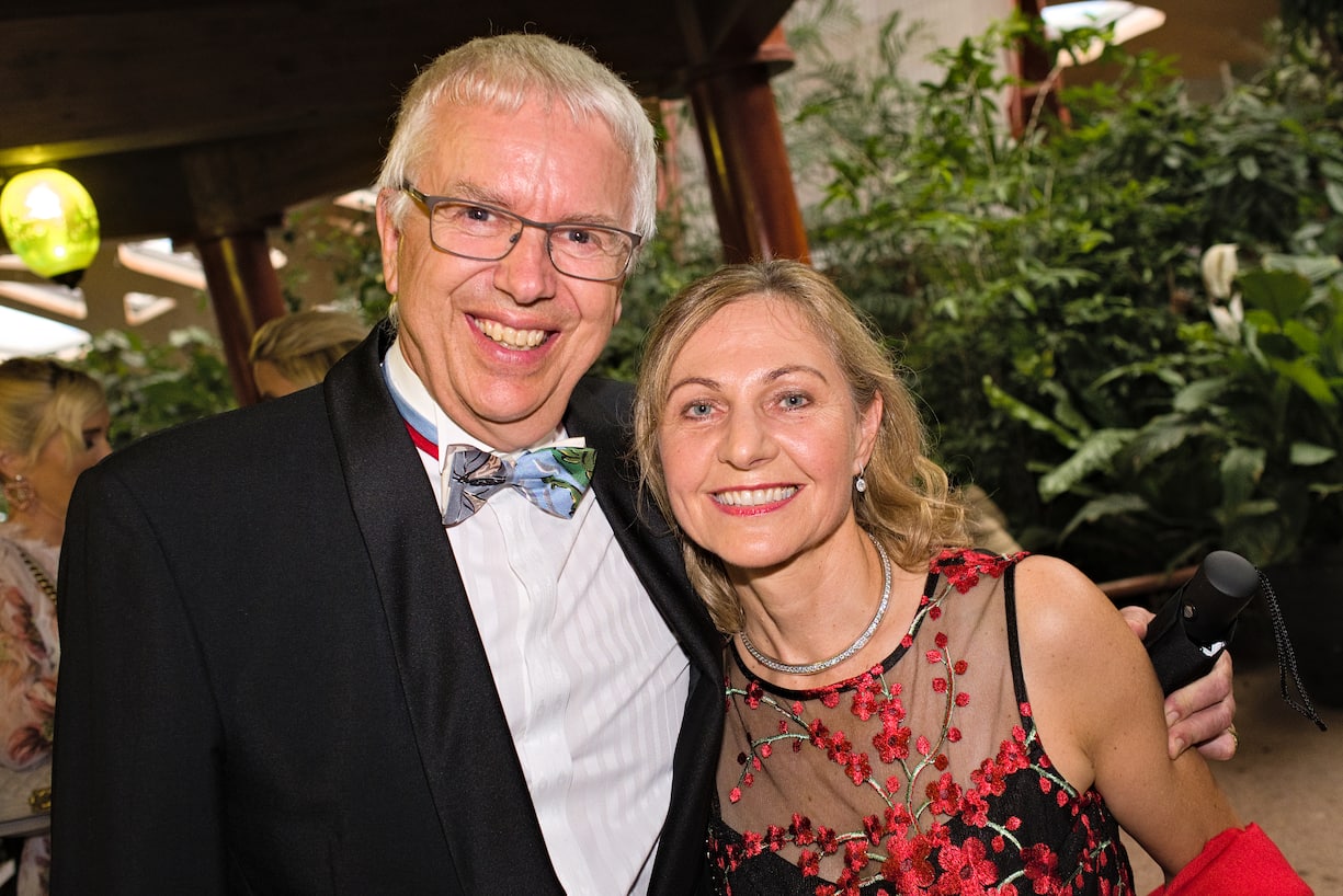 Alex Rübel, Zoo-Direktor; Silvia Bodmer