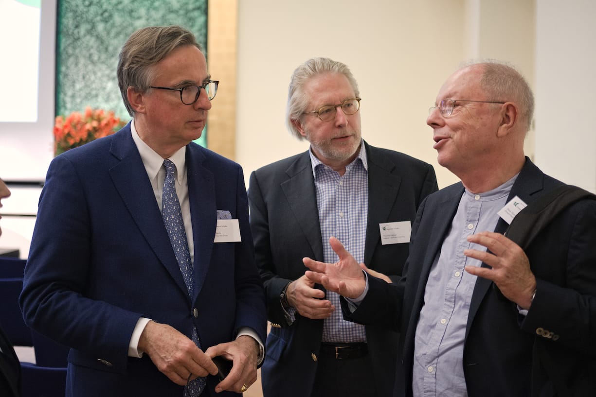 Alain Bandle, The Great Idea Group;Thomas Allgäuer, Allgäuer - Executive Coaching;Otto C. Honegger, Moderator