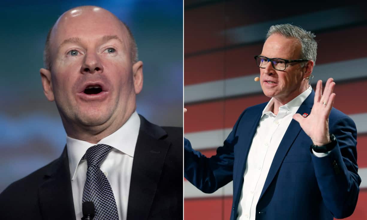 Alain Bellemare und Andreas Meyer