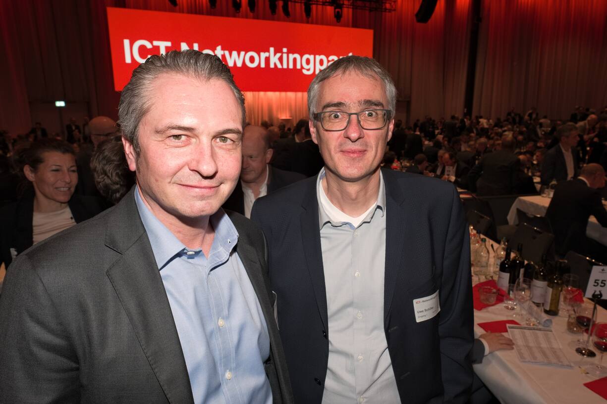 André Krause, CEO sunrise;Uwe Schiller, CFO sunrise