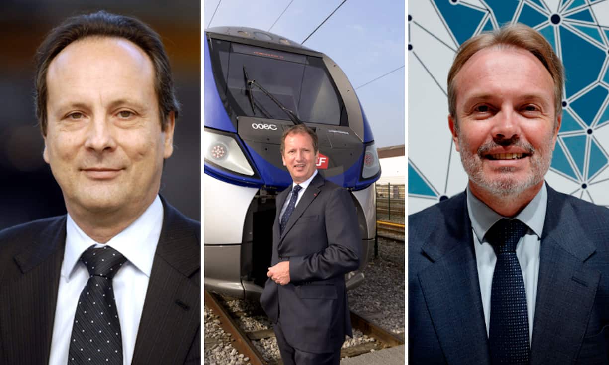 Bombardier Chefs: Andre Navarri, Lutz Bertling und Laurent Troger
