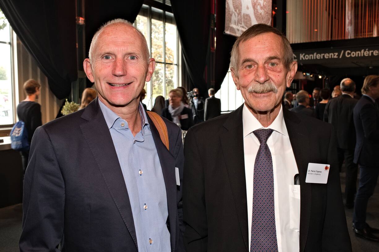 Andreas Burgener, auto-schweiz Vereinigung Schweizer Automobil-Importeure;Pierre Triponez, alt Nationalrat