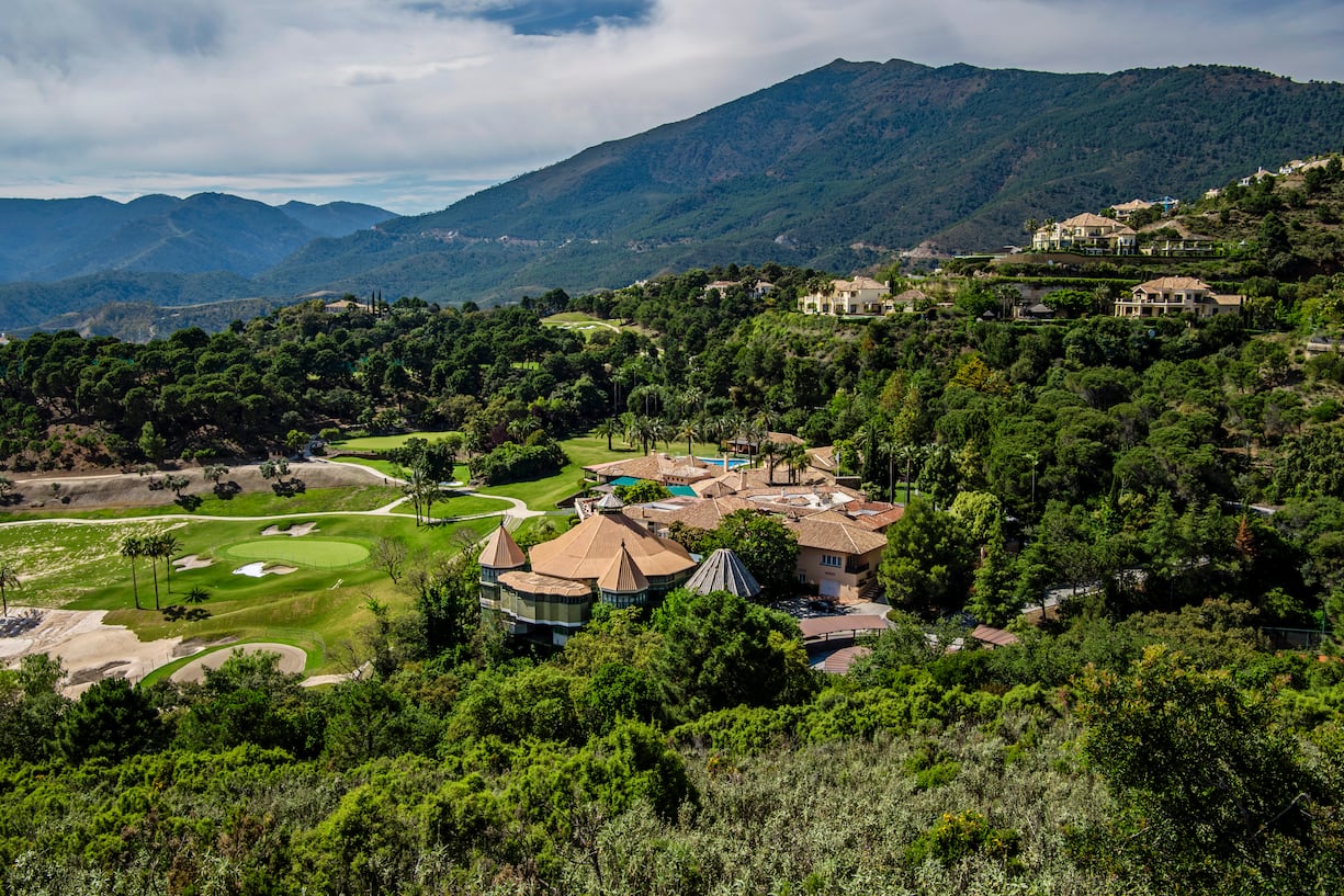 Areal La Zagaleta Golfplatz