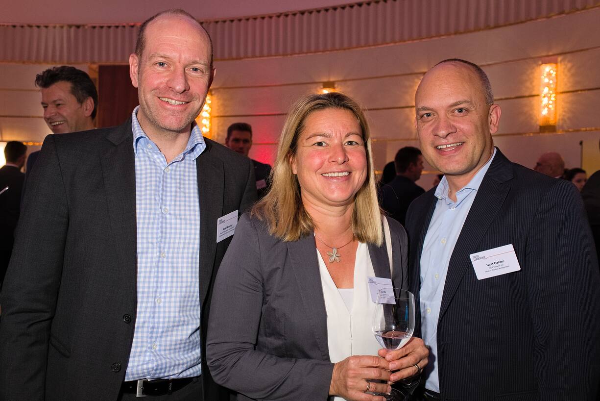 Axel Menning, Huawei Technologies Switzerland AG;Eva May, AWA Standortfoerderung;Beat Gabler, CCV Schweiz AG