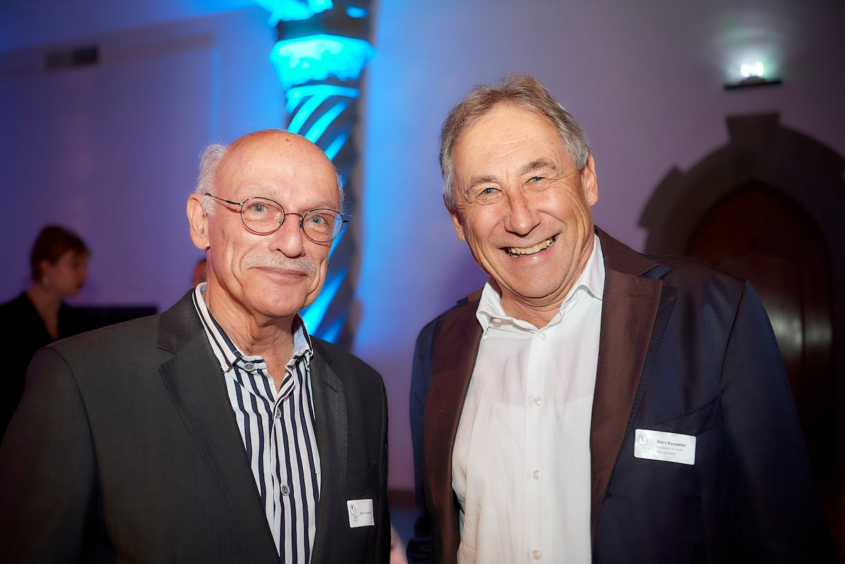 Preisverleihung des 5vor12-Preis fuer Deregulierung von StrategieDialog21 und dem Swiss Venture Club im Rathaus Bern. Beat Kappeler, Marc Kappeler, Kappeler Venture Management. © Adrian Moser / Bilanz