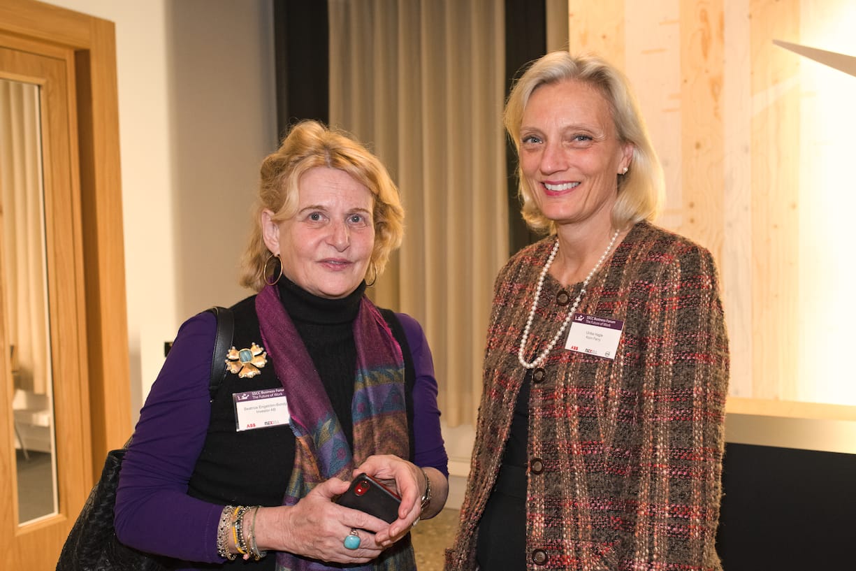 Beatrice Engström-Bondy, Investor AG, Senior Advisor to the Chairman Office of jacob Wallenberg;Ulrika Hagle, Korn Ferry
