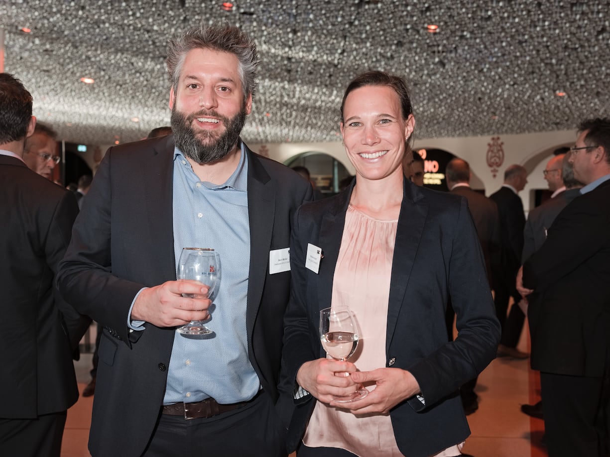 Beni Müller, Swisscard AECS GmbH;Stefanie Aubert, Credit Suisse (Schweiz) AG