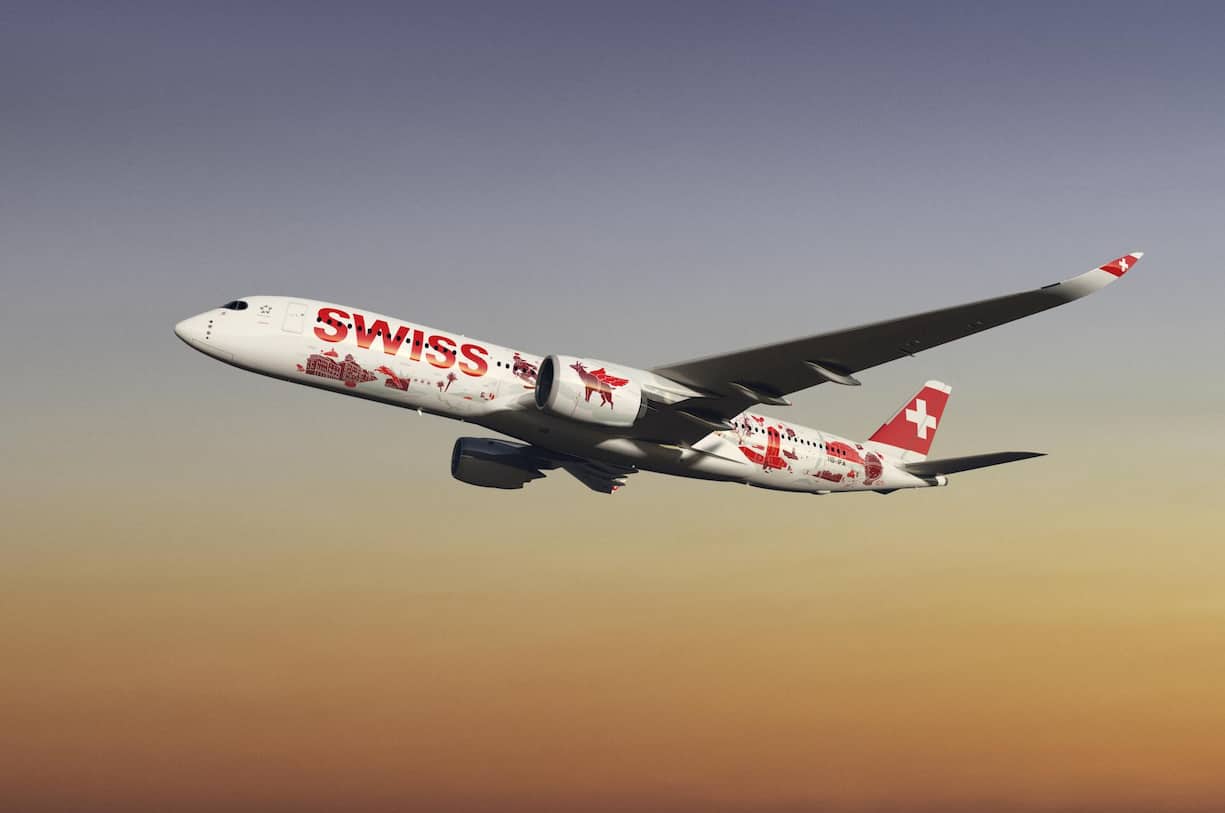 <p>Eine neue Hoffnung: Die Lackierung steht schon fest: So wird der erste Airbus A350-900 der Swiss fliegen.Er ersetzt die alternden A340 und spart massiv Sprit ein.</p>