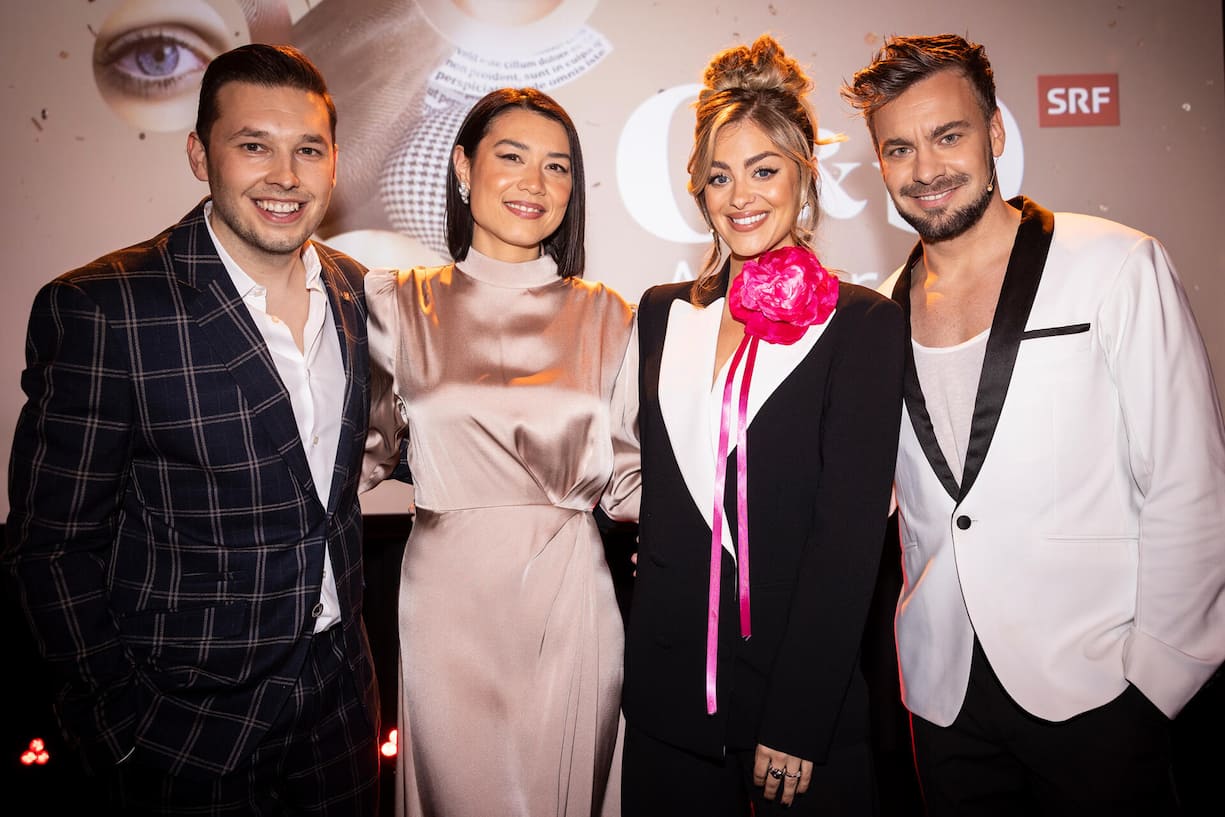 <p>Genug «Gesichter UND Geschichten»: Joel Grolimund, Jennifer Bosshard, Tanya König und Michel Birri (v.l.) sind noch bis Juni mit «G&amp;G» auf Sendung.</p>