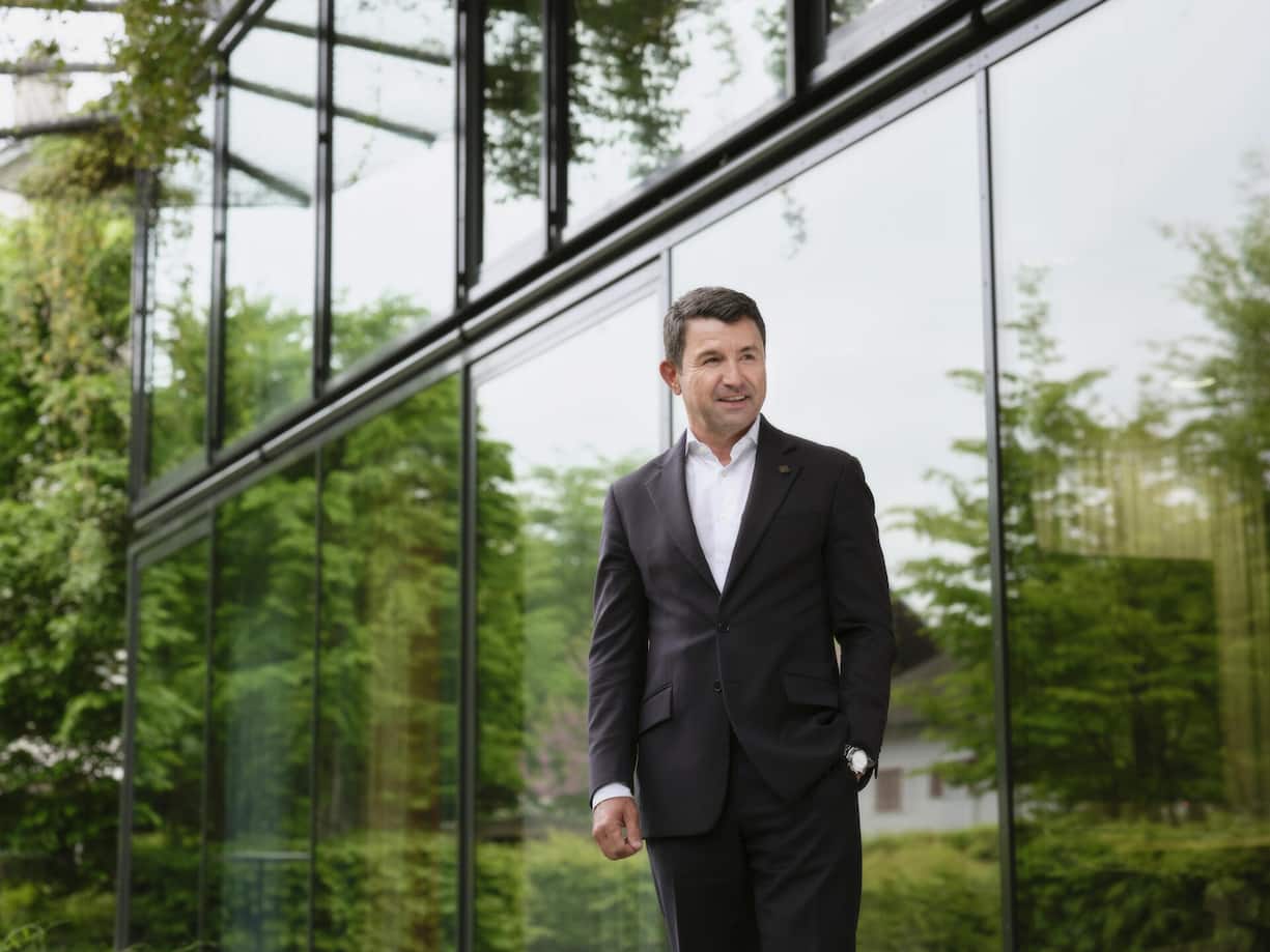 <p>Nach Covid ist das Familienunternehmen stark gewachsen. Der Umsatz soll laut CEO Thomas P. Meier jährlich um drei bis fünf Prozent zulegen.</p>