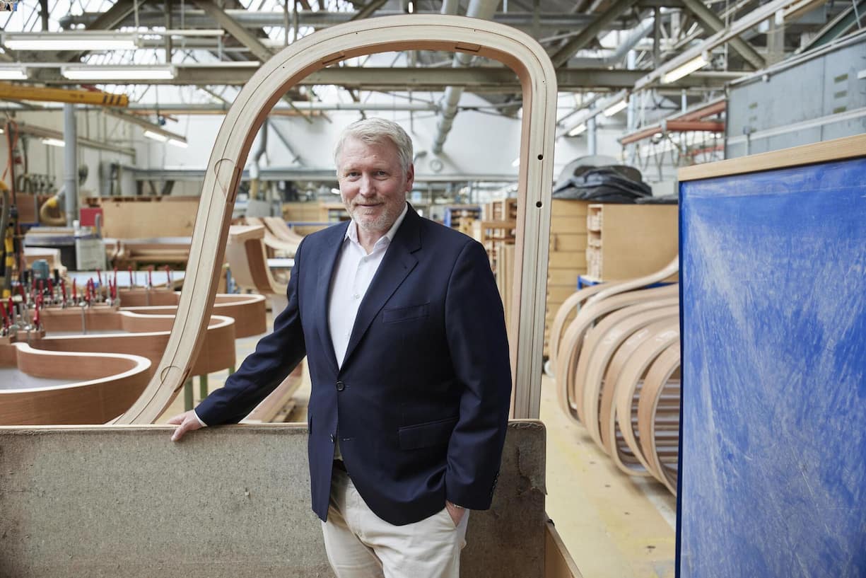 <p>Guido Zimmermann ist seit achteinhalb Jahren Managing Director von Steinway in Hamburg – und jeden Tag in der Fabrik unterwegs.</p>