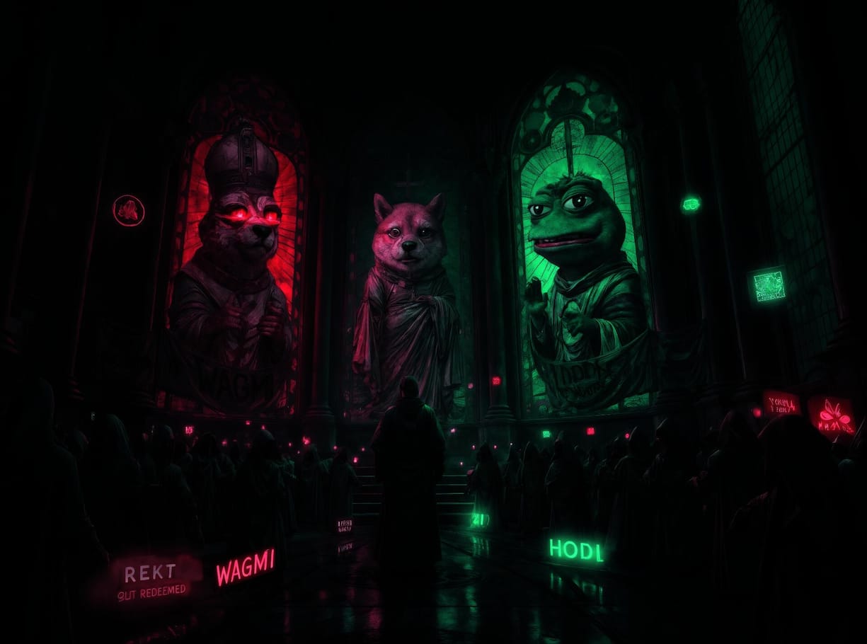 <p>Doge, Shiba Inu und Pepe (v.l.) haben die grösste Anhängerschaft. ­Humor ist das oberste Gebot.</p>