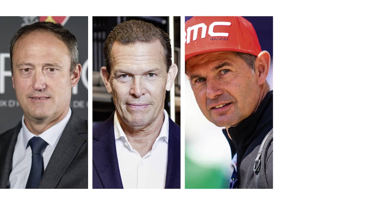 <p>Eric Pirson, Daniel Grieder und David Zurcher (v.l.).</p>