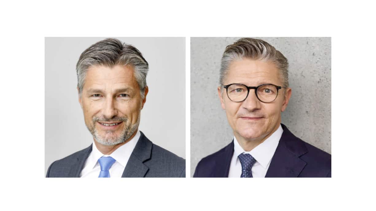 <p>Urs Baumann (l.), Beat Röthlisberger.</p>