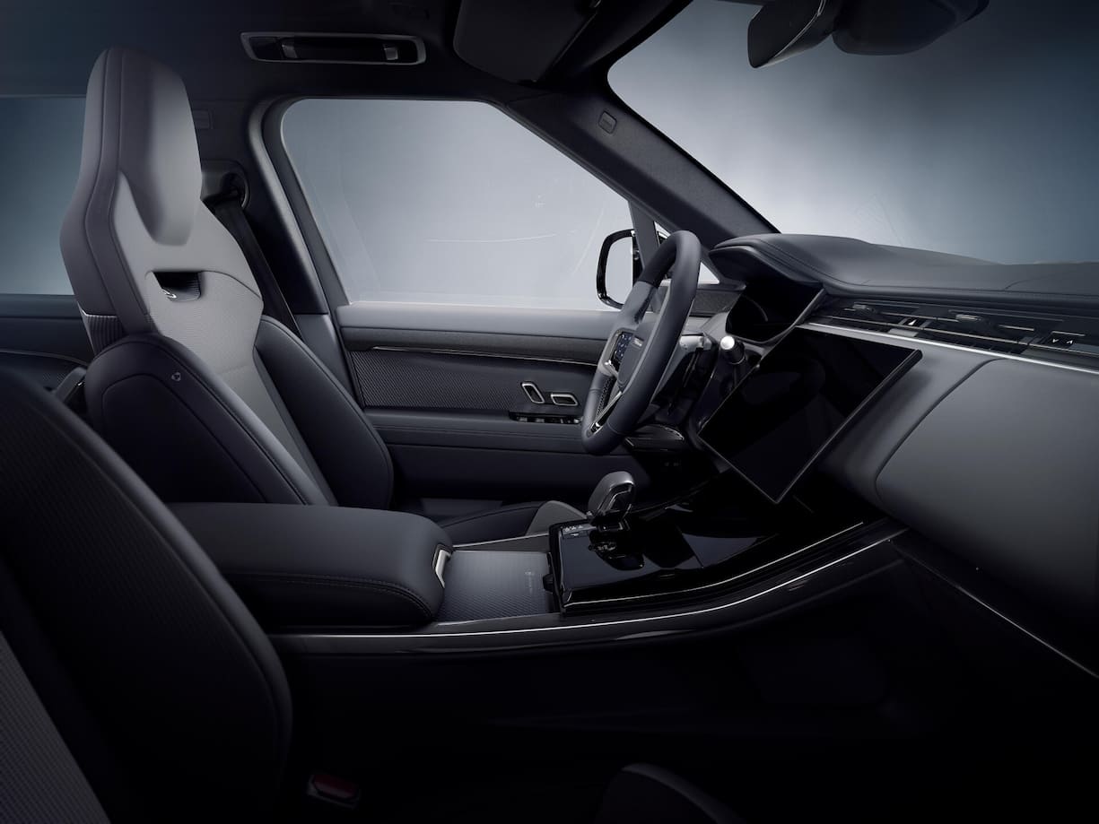 <p>Blick ins Cockpit.</p>