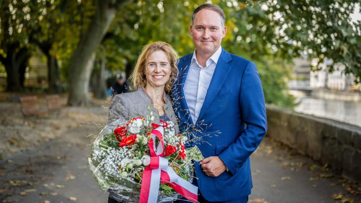 <p>Monika Vollmer Michel und Simon Michel.</p>