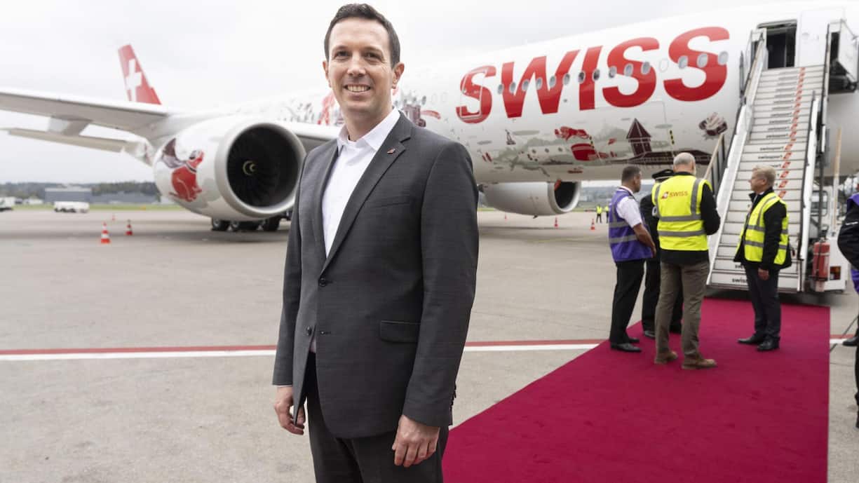 <p>Mit dem A350 will Swiss-Chef Jens Fehlinger bei den Premiumkunden wieder punkten.</p>