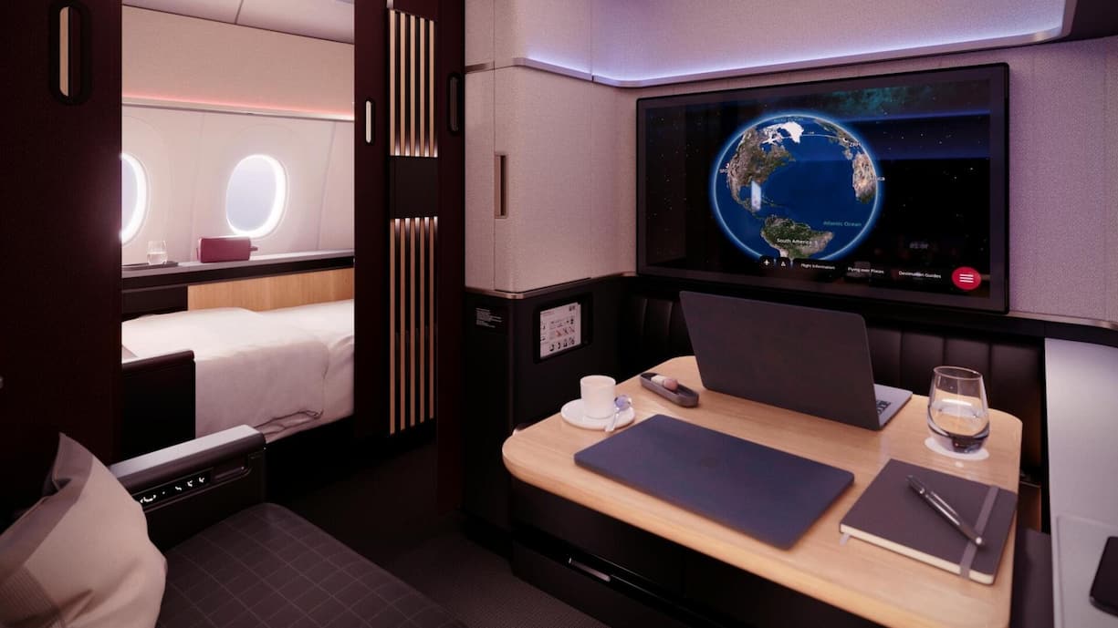 <p>Die neuen First-Class-Suiten ­der Swiss bieten zahlungskräftigen Kunden noch mehr Luxus als bisher.</p>