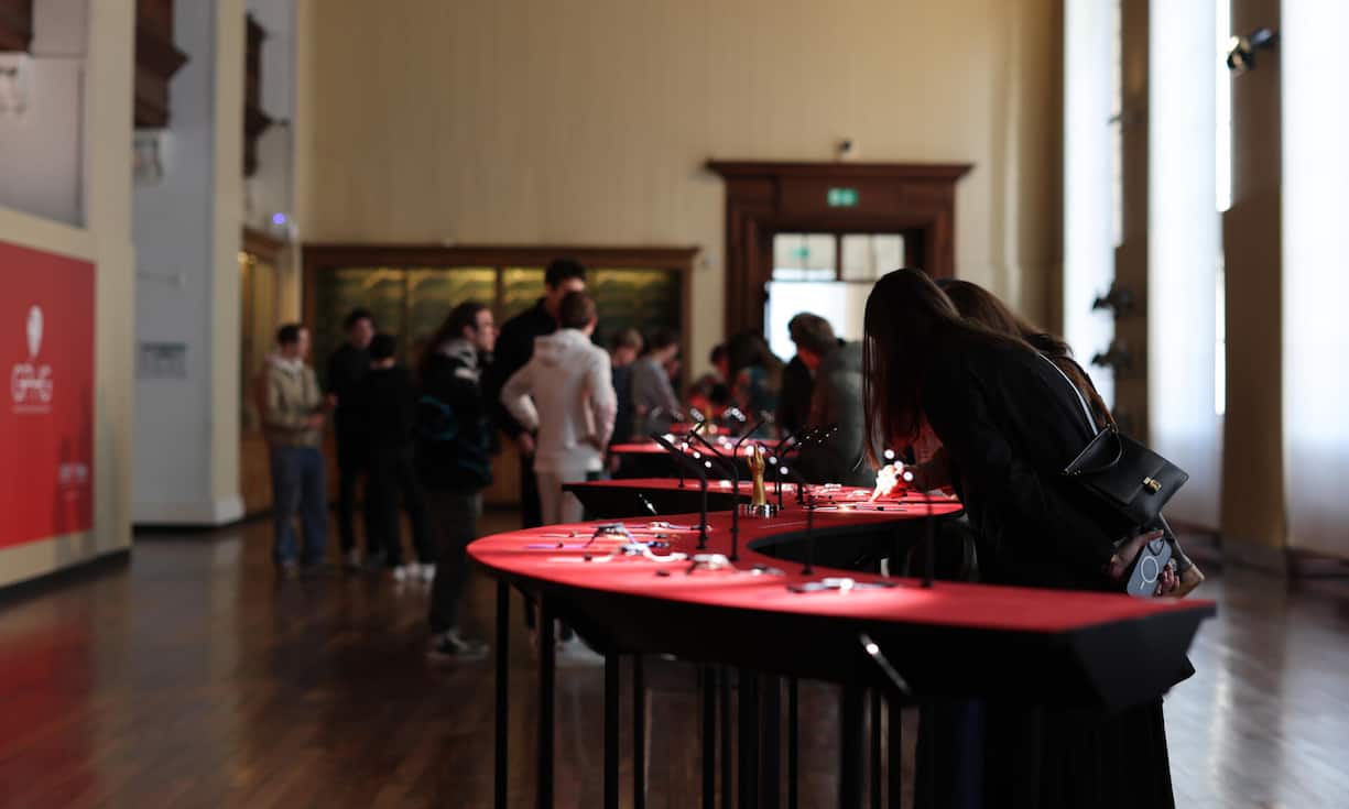 <p>Die Ausstellung am 25. Grand Prix d'Horlogerie de Genève.</p>